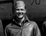 Frederick B. Lee, 2nd Lt., from Salem, Massachusetts, navigator on the B-25, lost in China on 8 May 1943. 