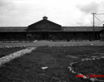 "The Mustang Corral" club at the American air base at Luliang in WWII in Yunnan province, China.