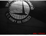 An Air Transport Command (ATC) emblem painted on a transport aircraft in China during WWII.