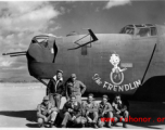 "The Frendlin" and crew in China during WWII.